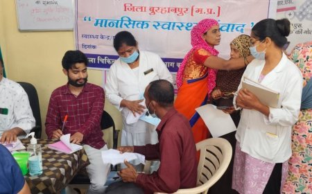 मानसिक संवाद से स्वास्थ्य सुरक्षा : दौलतपुरा में शिविर