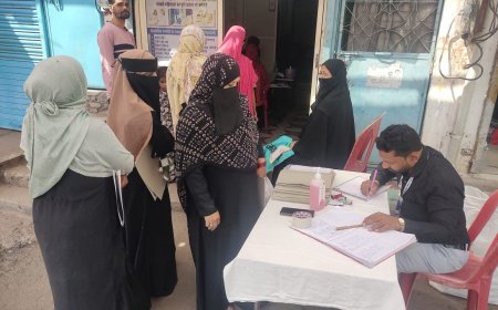 ऑल इज़ वेल हॉस्पिटल ने किया स्वास्थ्य शिविर का आयोजन, 45 से अधिक मरीजों ने लिया लाभ