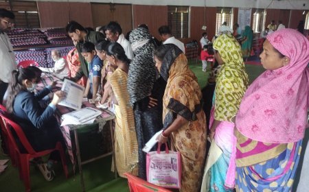 मल्टीस्पेशलिटी हॉस्पिटल ऑल इज़ वेल बुरहानपुर एवं श्री राजकुमार दयाराम पटेल एवं मित्रमंडल के सहयोग से धारणी में स्वास्थ्य शिविर का आयोजन