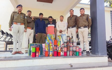 चायना पतंग मांजा बेचने वाले तीन आरोपियों को  कोतवाली पुलिस ने किया गिरफतार