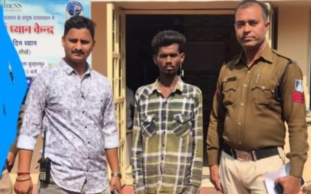 02 प्रकरणों में फरार चल रहे स्थाई वारंटी को पकड़ने में लालबाग पुलिस को मिली सफलता