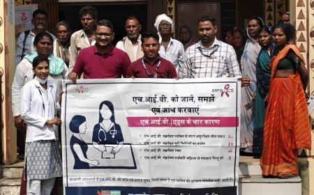 उप स्वास्थ्य केंद्र डाभियाखेड़ा मे आईसीटीसी केंद्र खकनार अस्पताल के द्वारा एचआईवी और सिफलिस का शिविर किया गया आयोजित