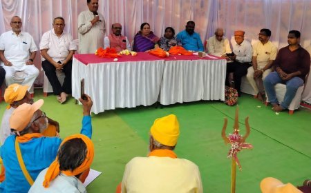 बुरहानपुर में माँ ताप्ती नदी परिक्रमा यात्रा का भव्य स्वागत एवं भंडारा संपन्न