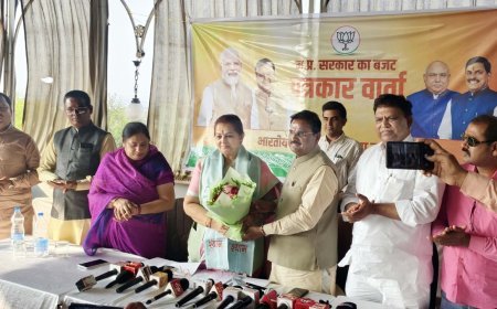 पूंजीगत व्यय को बढ़ाने से मध्यप्रदेश के सर्वांगीण विकास की परिकल्पना साकार होगी -अर्चना चिटनिस