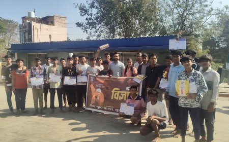राष्ट्रीय विज्ञान दिवस पर युवाओं ने विज्ञान पर चित्रकला प्रतियोगिता सम्पन्न हुआ