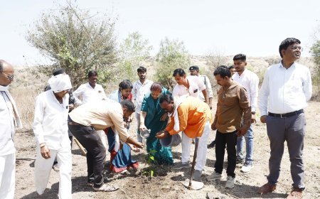 एक पेड़ मां के नाम” अभियान के तहत अर्चना चिटनिस ने किया वृक्षारोपण, मुख्यमंत्री डॉ. मोहन यादव के जन्मदिवस पर पर्यावरण संरक्षण का संदेश