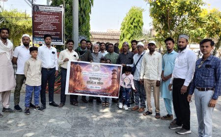 बुरहानपुर हेरिटेज वॉक का सफल आयोजन, ऐतिहासिक धरोहरों से हुआ साक्षात्कार