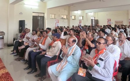 भारतीय जनता पार्टी का आज स्थापना दिवस, कार्यालय का होगा भूमिपूजन