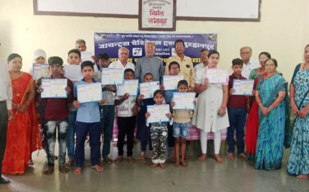 मूकबधिर अंध विद्यालय के 51 छात्र छात्राओं ने परीक्षा देकर शत प्रतिशत परीक्षा उत्तीर्ण कर शाला का नाम किया रोशन