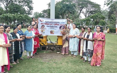 गर्मी मैं पक्षियों को पानी पीने हेतु उंड़ान लिनेस क्लब बुरहानपुर ने सिकोरे बाटे