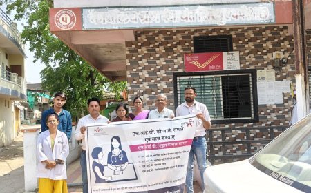 ग्राम पंचायत सिरपुर में स्वास्थ शिविर में,एचआईवी, सिफलिस, टीबी की जांच कर लोगो को जागरूक किया