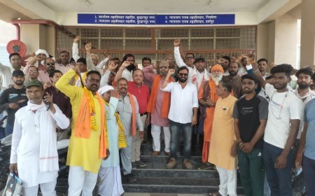 ज्ञापन के साथ गौ माता को बनाएं राष्ट्र माता के लगे नारे