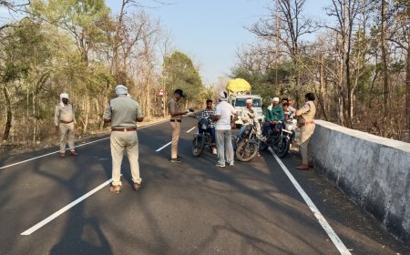 बुरहानपुर पुलिस का विशेष यातायात अभियान – जागरूकता कार्यक्रमों से बढ़ेगी सड़क सुरक्षा