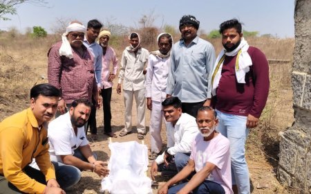 बुरहानपुर मजदूर यूनियन का ऐतिहासिक प्रदर्शन: बहादरपुर सूत मिल के गेट पर निकली 'मजदूर की उम्मीदों की अर्थी'