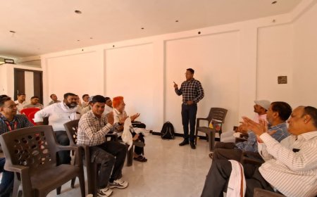 सशक्त पत्रकार समिति की बैठक संपन्न, विभिन्न सामाजिक एवं संगठनात्मक गतिविधियों पर बनी रणनीति