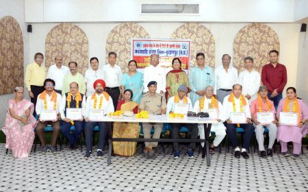 साहित्यकार की लेखनी के माध्यम से लिखे हुए एक एक शब्द से देश की दिशा और दशा तय होती है – नगर पुलिस अधीक्षक गौरव पाटिल