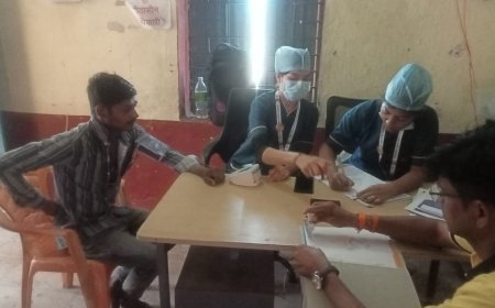 ऑल इज़ वेल हॉस्पिटल द्वारा ग्राम डेहरिया तह. झिरनिया जिला खरगोन में 24 मई को हुआ नि:शुल्क स्वास्थ्य शिविर का आयोजन