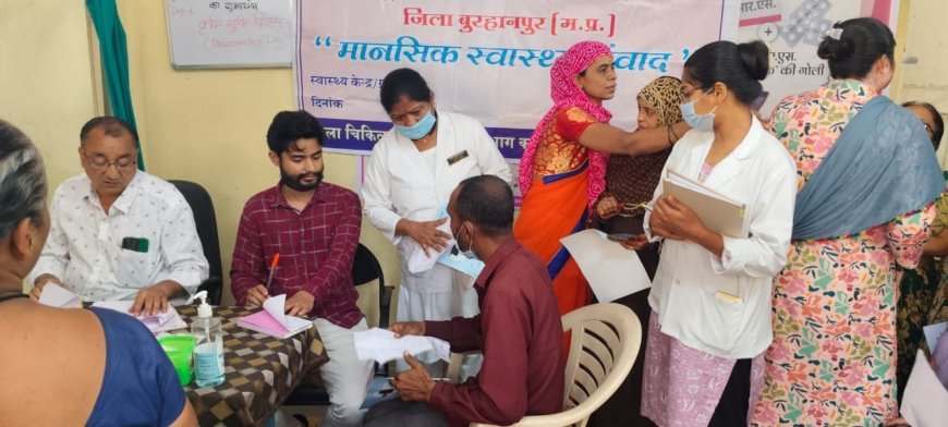 मानसिक संवाद से स्वास्थ्य सुरक्षा : दौलतपुरा में शिविर