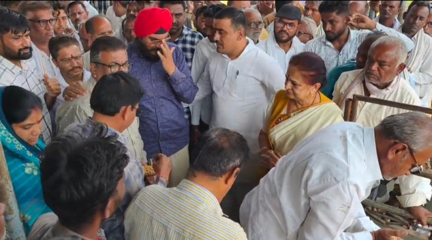 किसानों के हित में एक और ऐतिहासिक कदम-भावांतर योजनांतर्गत सोयाबीन खरीदी का अर्चना चिटनिस ने किया शुभारंभ