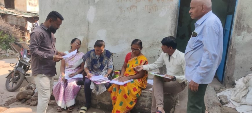 “मेरा वार्ड मेरा परिवार” अभियान में महाजनापेट वार्ड नंबर 1 के पार्षद भारत इंगले (राजा भाऊ) की पहल