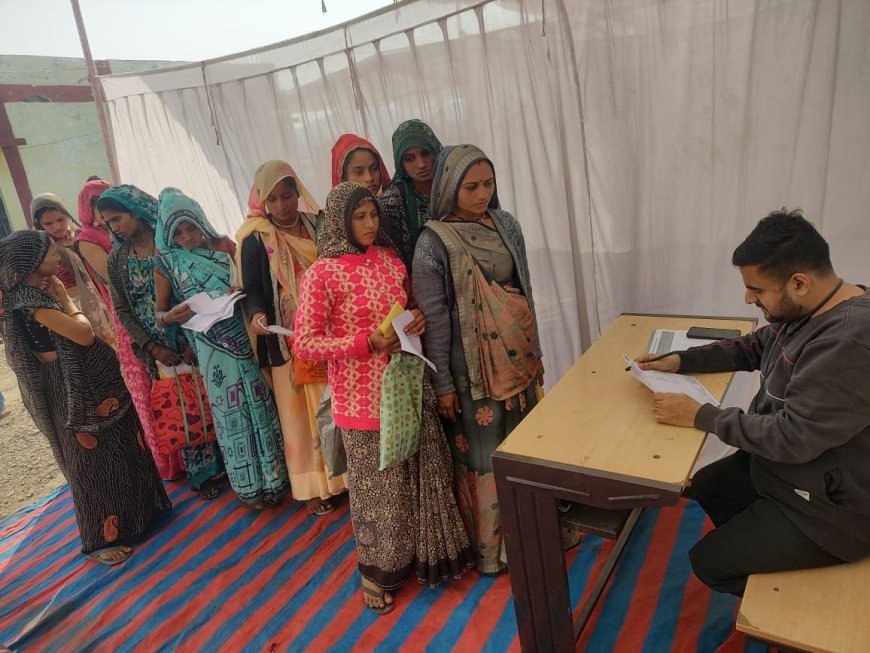 मल्टीस्पेशलिटी हॉस्पिटल ऑल इज़ वेल बुरहानपुर द्वारा ग्राम हेलापैडावा, झिरनिया ब्लॉक, जिला खरगोन में स्वास्थ्य शिविर का आयोजन 2000 से अधिक मरीजों ने शिविर का लाभ उठाया।