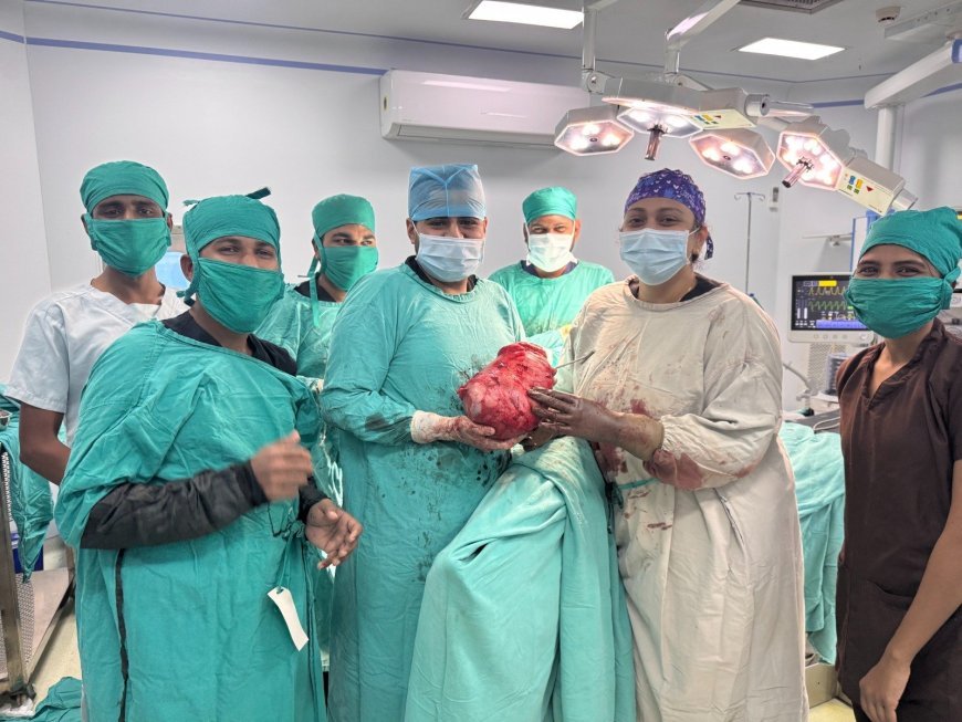 ऑल इज़ वेल हॉस्पिटल में जटिल सर्जरी से बची बच्चेदानी, मातृत्व की उम्मीद रही कायम*