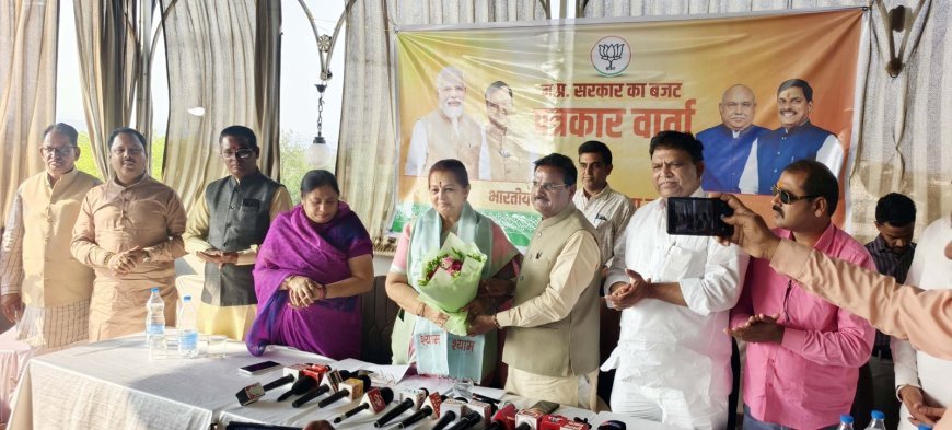 पूंजीगत व्यय को बढ़ाने से मध्यप्रदेश के सर्वांगीण विकास की परिकल्पना साकार होगी -अर्चना चिटनिस