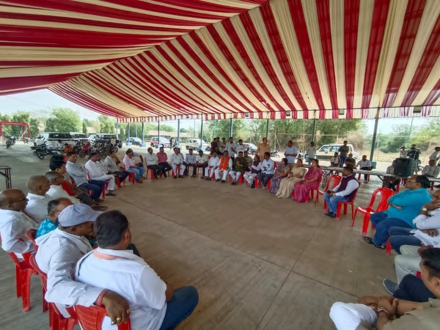 आशीर्वाद, संस्कार और स्नेह का संगम, जय ज्ञानेश्वर पाटील के आशीर्वाद समारोह में अपनत्व का प्रेम