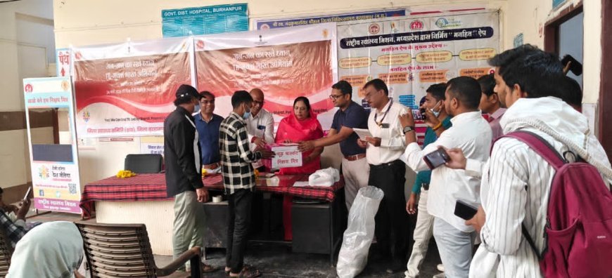 24 मार्च विश्व क्षय दिवस पर 100 दिवसीय टीबी मुक्त भारत अभियान का शुभारंभ