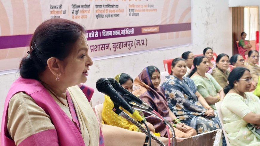 नारी शक्ति वंदन अधिनियम देश का भाग्य बदलने वाला कानून बनेगा-अर्चना चिटनिस