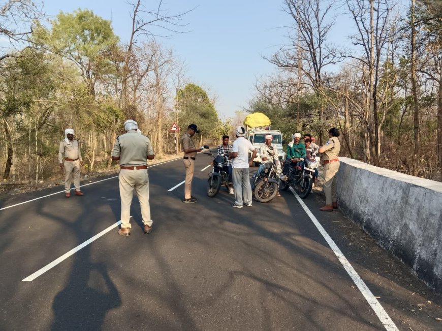 बुरहानपुर पुलिस का विशेष यातायात अभियान – जागरूकता कार्यक्रमों से बढ़ेगी सड़क सुरक्षा