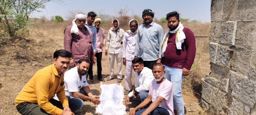 बुरहानपुर मजदूर यूनियन का ऐतिहासिक प्रदर्शन: बहादरपुर सूत मिल के गेट पर निकली 'मजदूर की उम्मीदों की अर्थी'