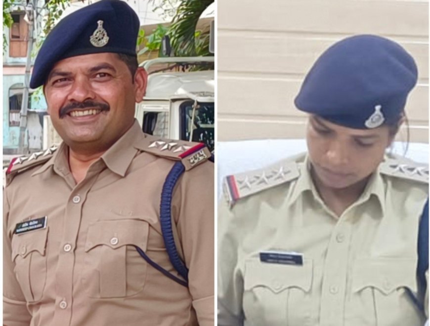 संदीप चौरसिया को शिकारपुरा, नीता देअरवाल को मिली कोतवाली थाना की कमान