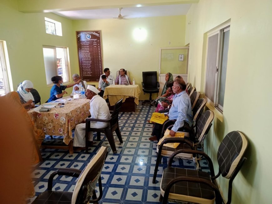 ऑल इज़ वेल हॉस्पिटल बुरहानपुर द्वारा 17 जून बुधवार को ग्राम पंचायत बोरसल में निःशुल्क स्वास्थ्य शिविर का आयोजन किया गया
